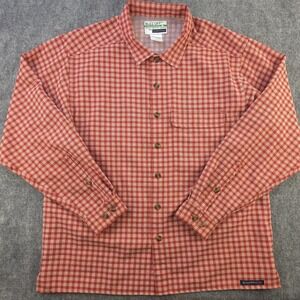 Exofficio Buzz Off Shirt Medium Long Sleeve Button Up Insect Repellent Vented